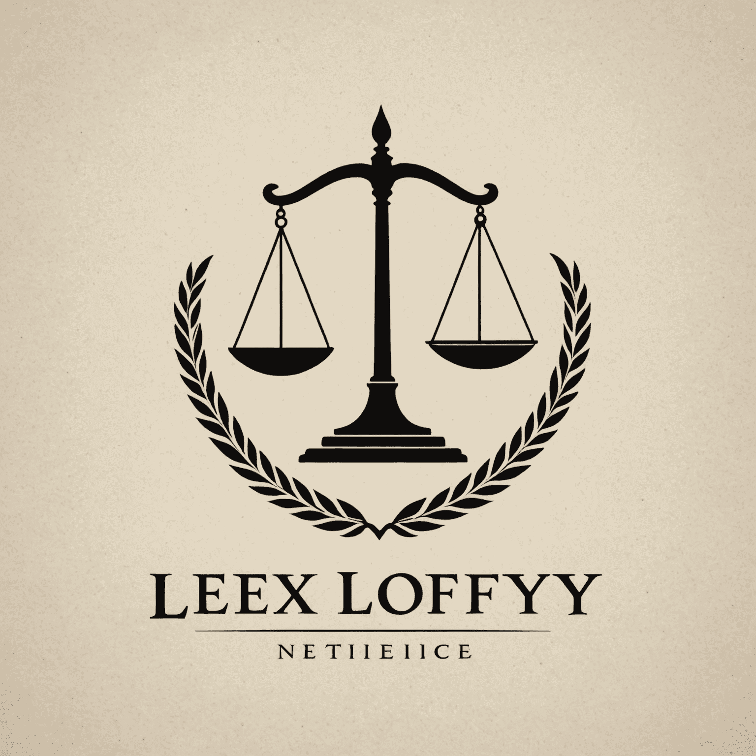 Lexify logo featuring a stylized scale of justice and the company name in a professional serif font