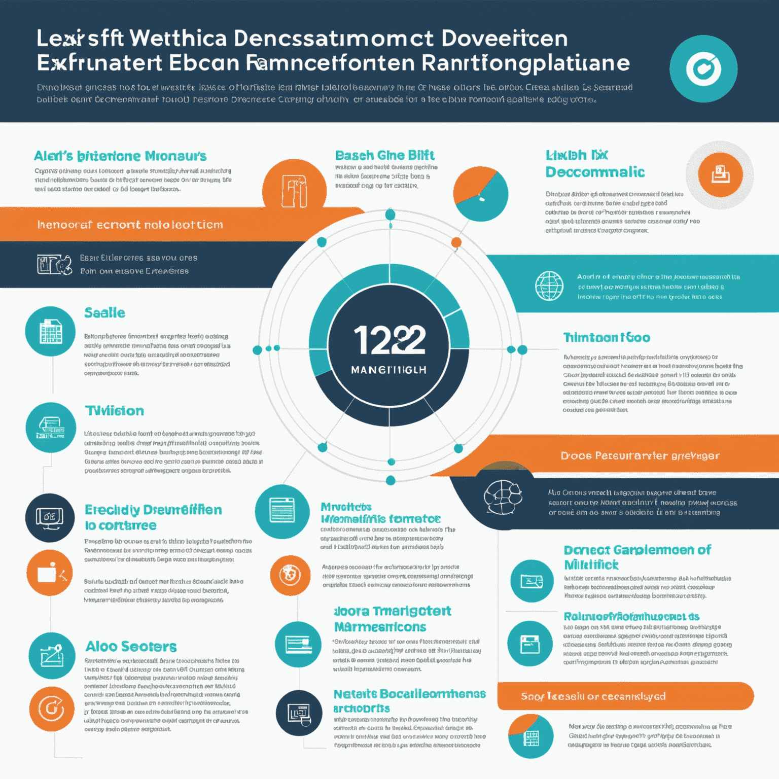 Infographic showing the benefits of Lexify's document management system, including improved efficiency, reduced errors, and enhanced compliance